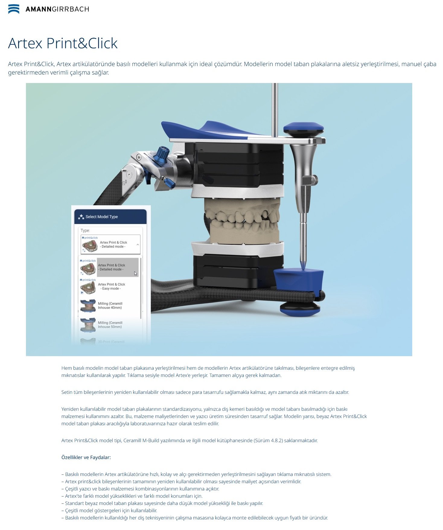 Amann Girrbach Print and Click