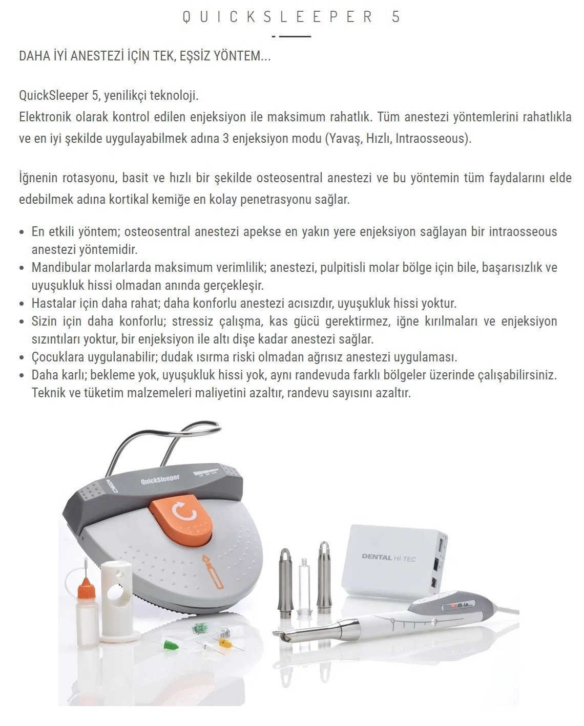 Dentalhitec QuickSleeper 5