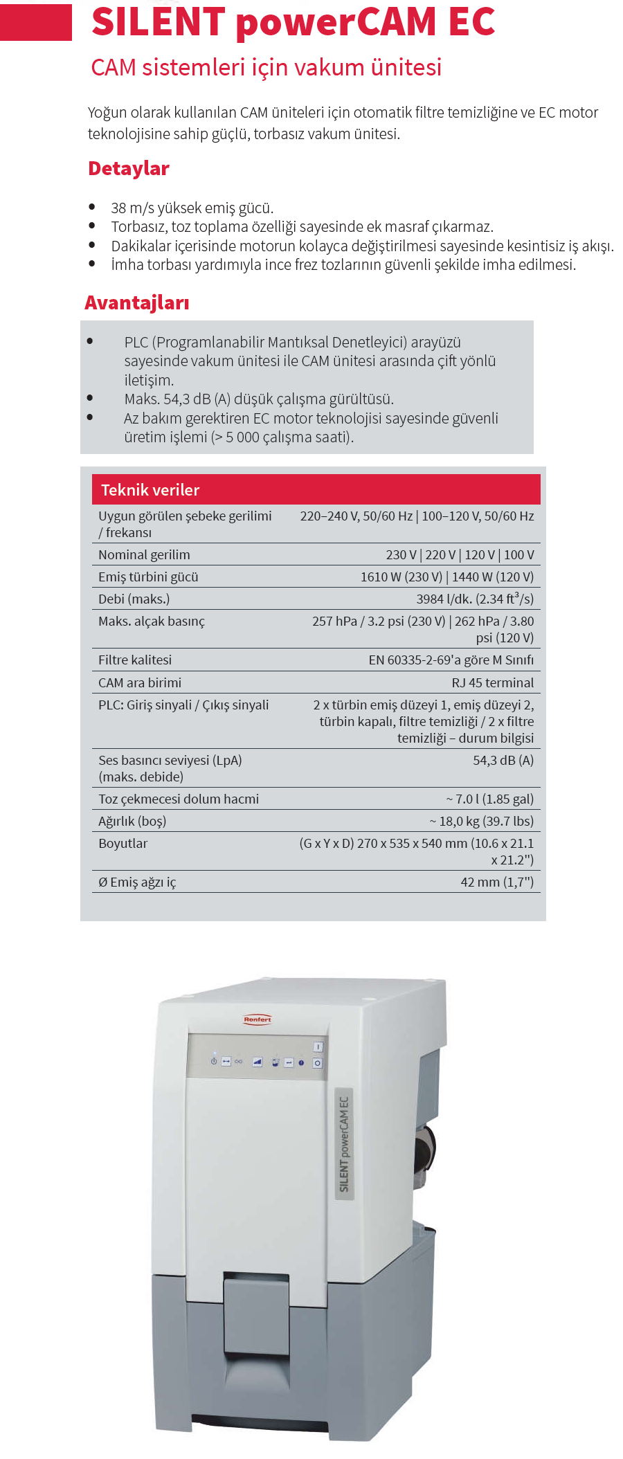 Renfert Silent PowerCAM