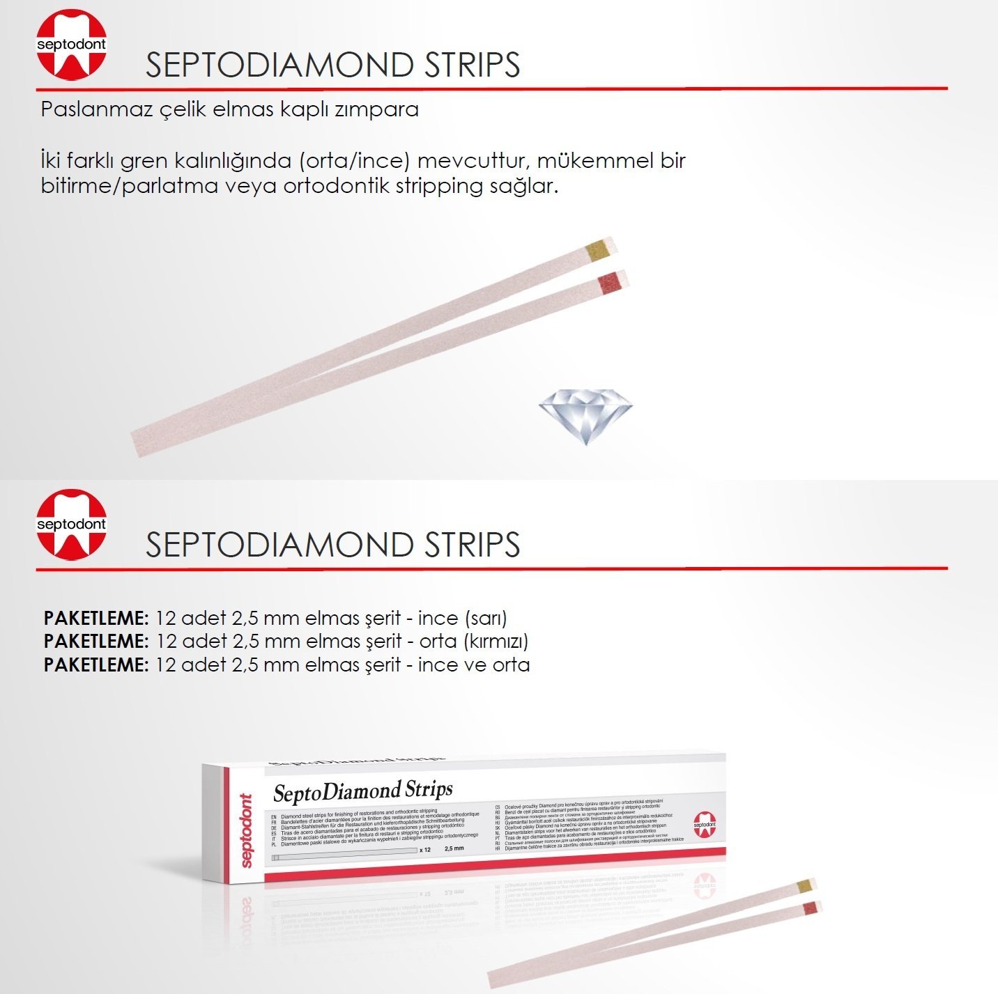 SeptoDiamond Strips